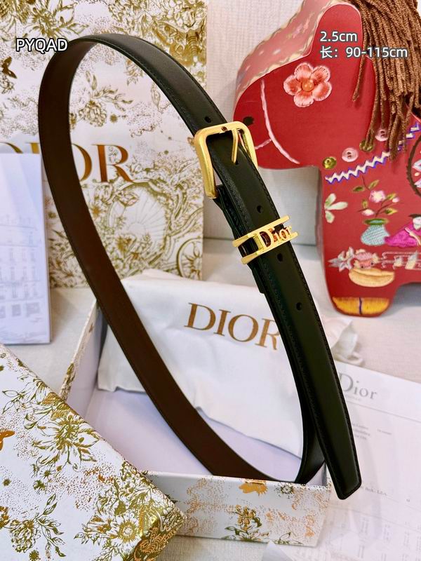 Dior belt 25mmX90-115cm 8L02